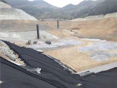 内蒙尾矿库防渗土工膜施工案例